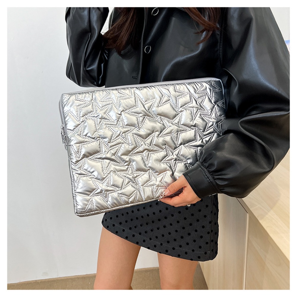 Laptop Accessories Bag - 새로운 솔리드 컬러 노트북 케이스 주름