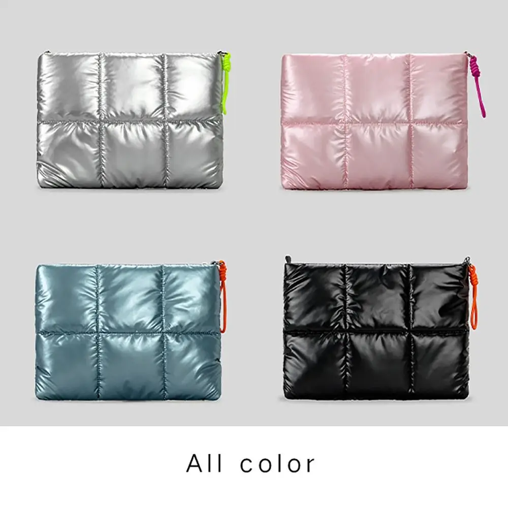 Laptop Accessories Bag - 패션 트렌디 푹신한 코튼 노트북 가방