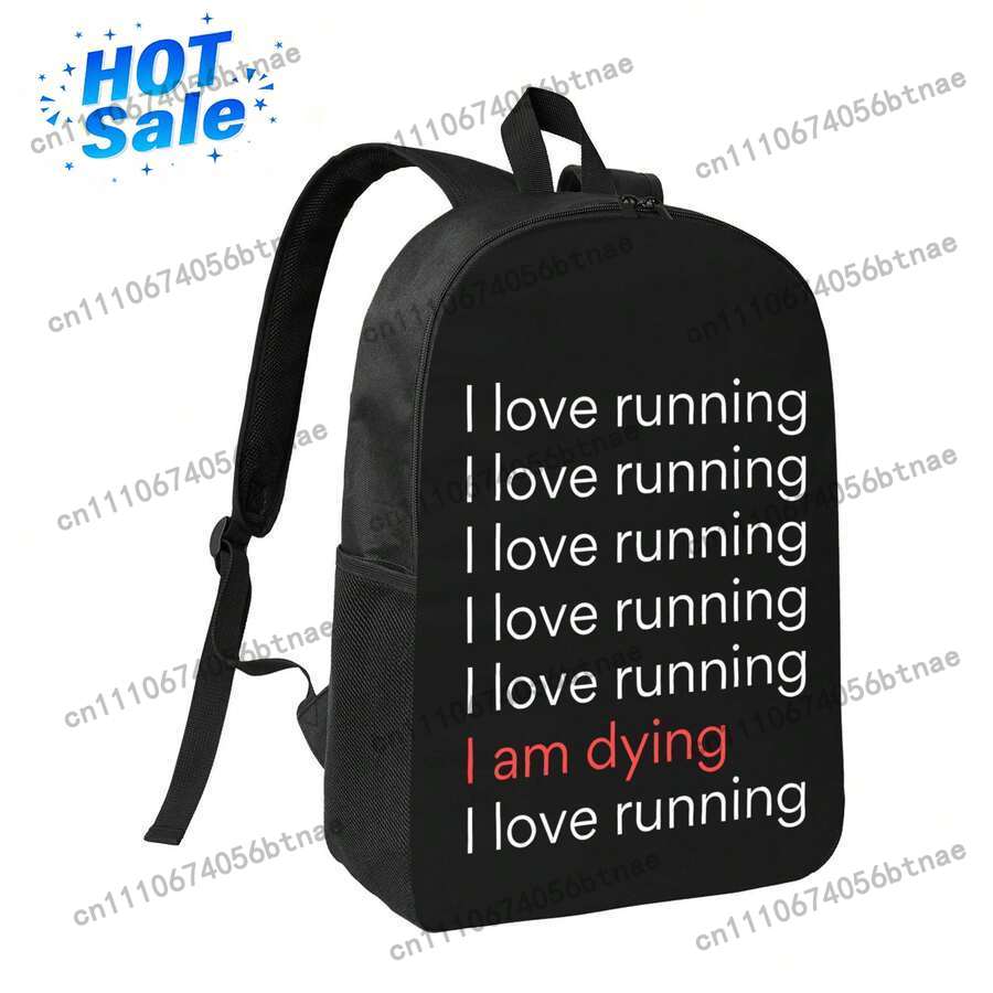 Laptop Bag Waterproof - 나는 달리기를 좋아한다 나는 죽어가고 있다
