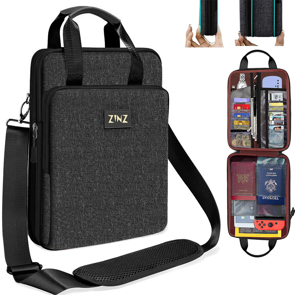 Laptop Accessories Travel Case - 가변 용량 및 스트랩이 있는 노트북