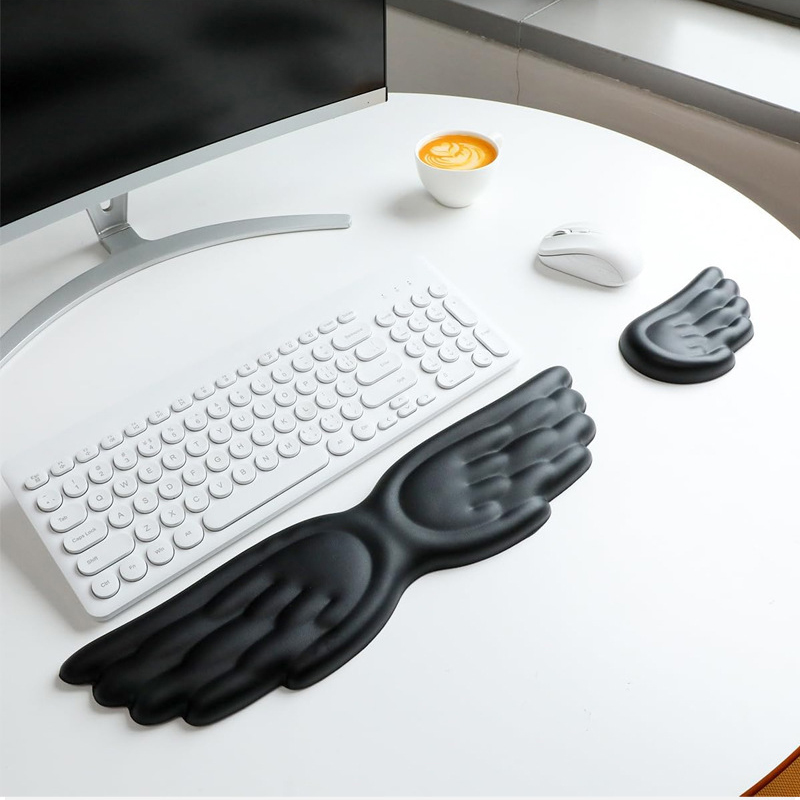 Laptop Accessories Distributor - 키보드 마우스 손목 받침대 천사 날개