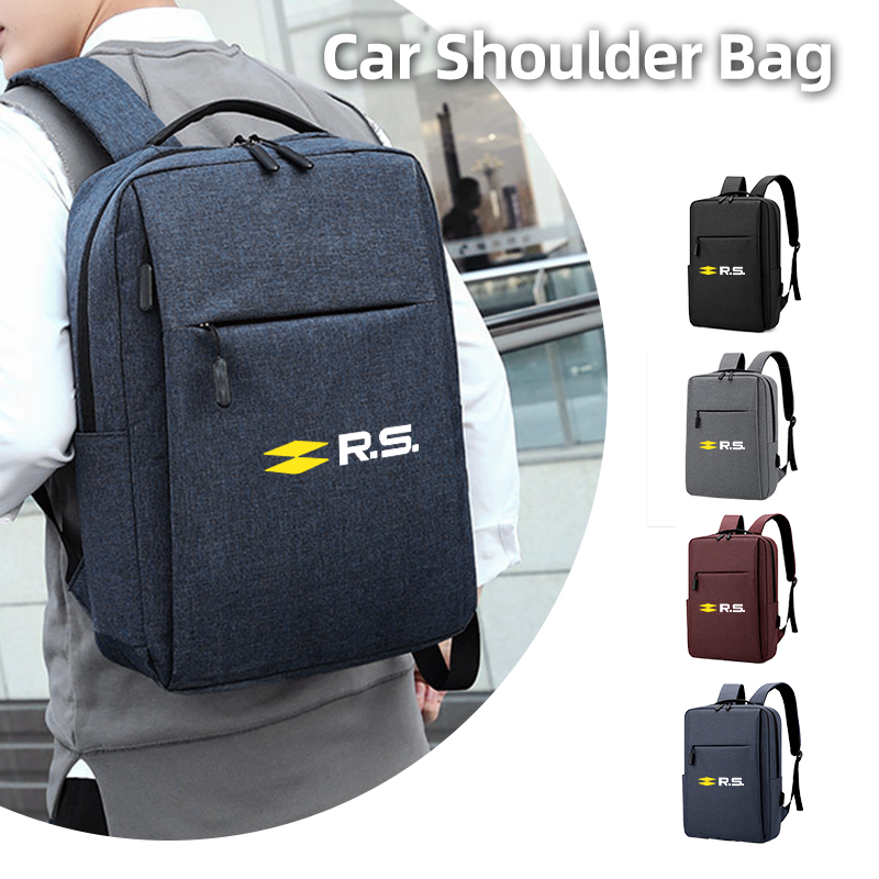 Laptop Accessories Bag - 자동차 USB 충전 옥스포드 천 배낭