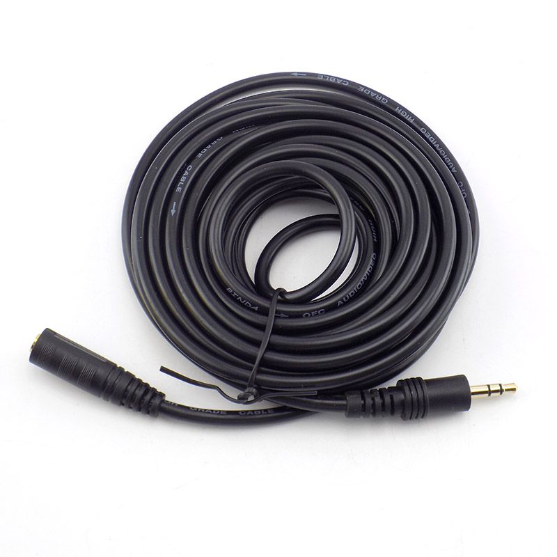 1.5/3/5/10M 3.5mm 스테레오 남성-여성 오 - Laptop Accessories Headphones 리뷰 및 가격