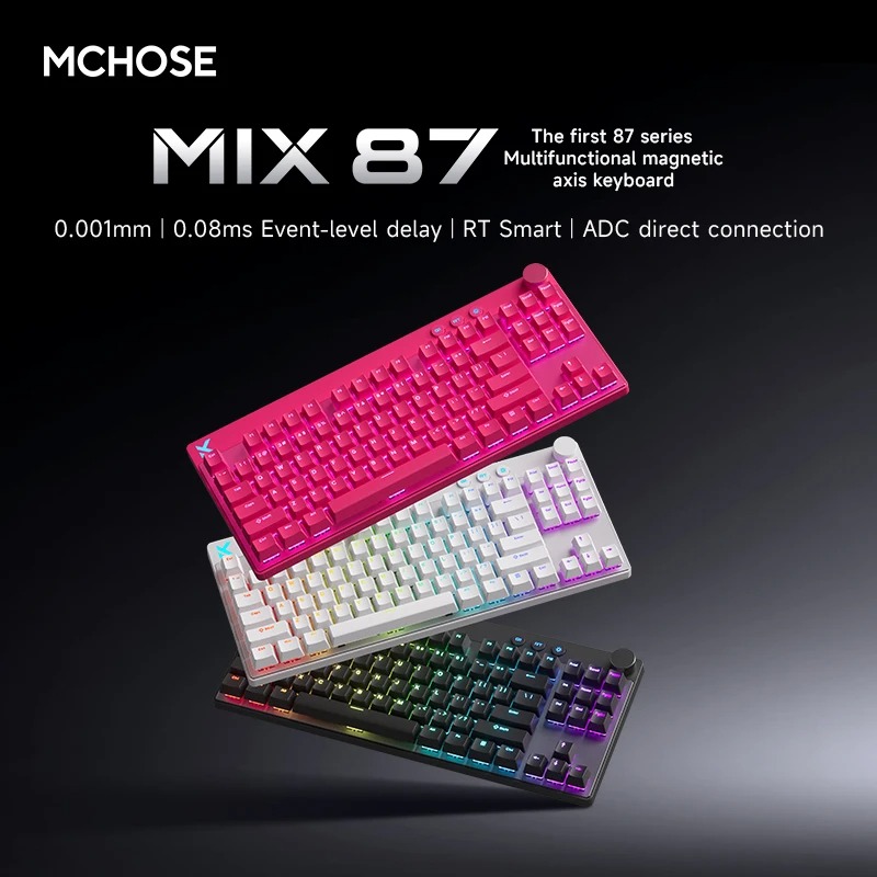 Mchose Mix87 마그네틱 스위치 키보드 유선 게 - Laptop Accessories Productivity 리뷰 및 가격