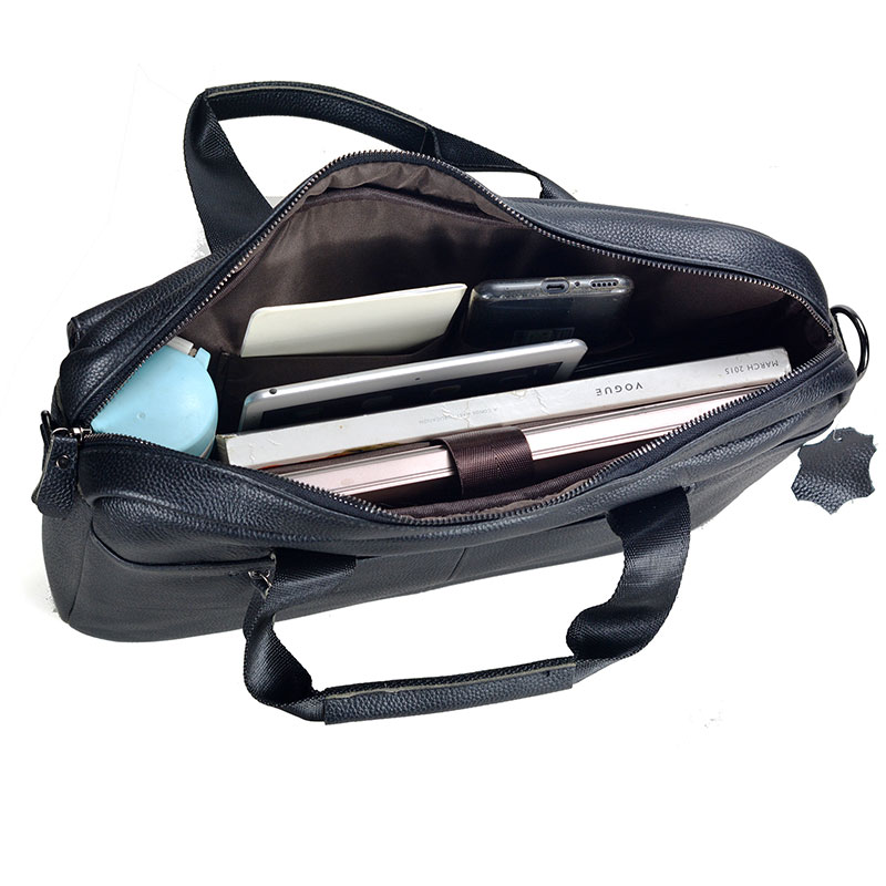 남자에 대 한 큰 남자의 정품 가죽 핸드백 비즈니스 여 - Laptop Accessories Travel Case 리뷰 및 가격