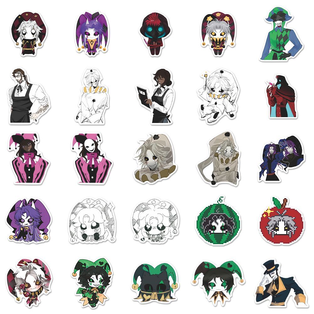 73PCS 프리크 서커스 피에로 애니메이션 스티커 만화 - Laptop Accessories Parts 리뷰 및 가격