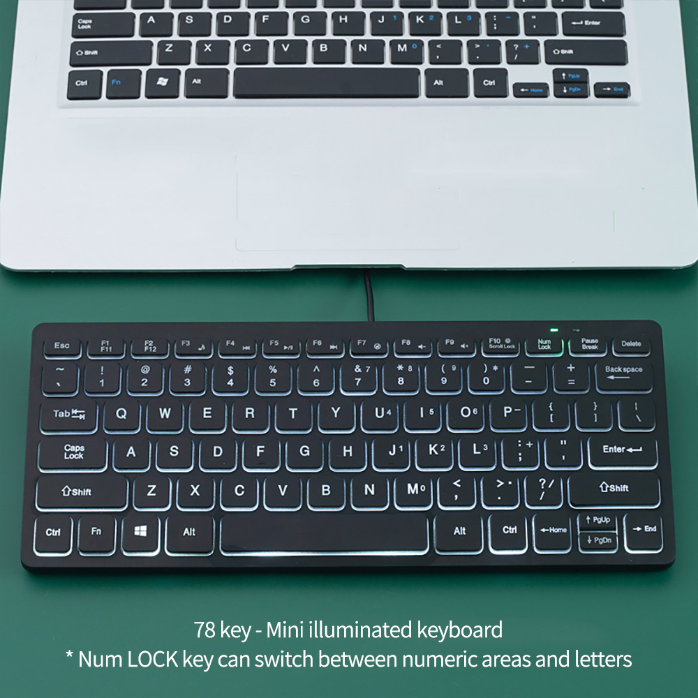 휴대용 유선 키보드 노트북 미니 키보드 컴퓨터 외부 키 - Laptop Accessories Productivity 리뷰 및 가격