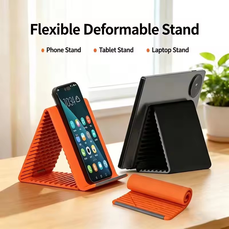 휴대용 실리콘 폰/태블릿/노트북 거치대, 창의적인 접이 - Laptop Accessories Distributor 리뷰 및 가격