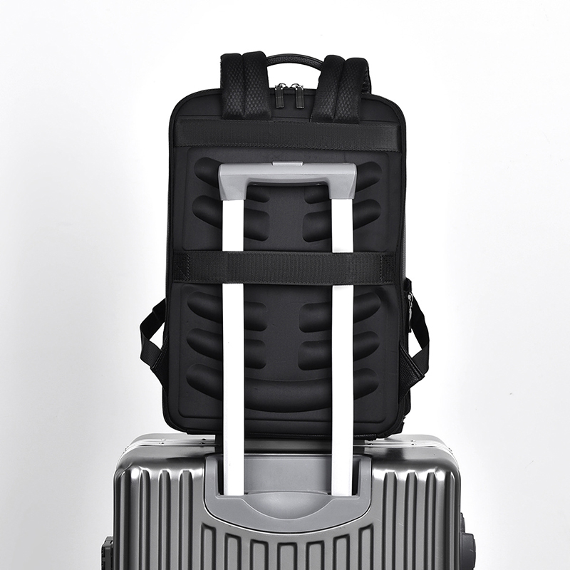 남성용 PU 가죽 배낭, USB 충전, 패션 이그제큐티 - Laptop Accessories Travel Case 리뷰 및 가격