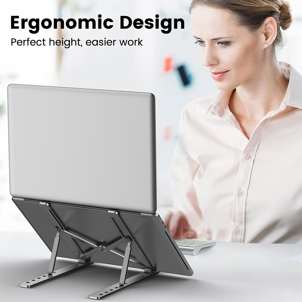 조정 가능한 노트북 홀더 알루미늄 합금 노트북 스탠드  - Laptop Accessories Distributor 리뷰 및 가격