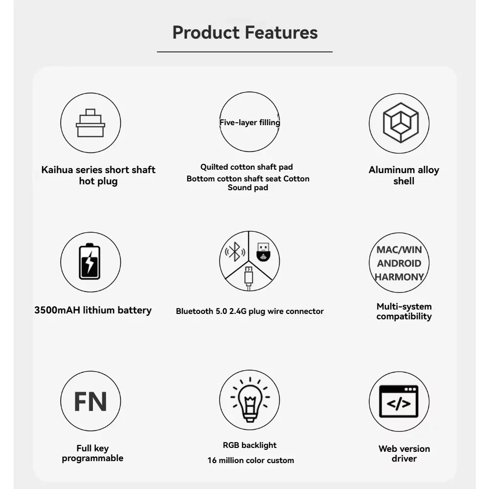 Keydous AJ68 기계식 키보드 휴대용 게임 액세 - Laptop Accessories Productivity 리뷰 및 가격