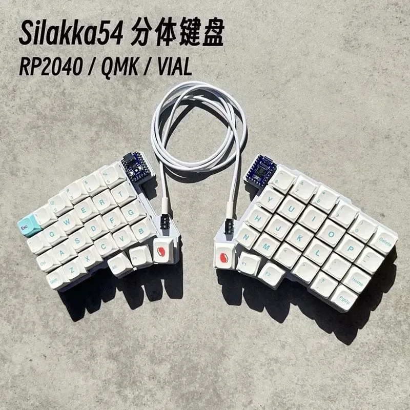 Silakka54 분리형 키보드 유선 인체공학적 핫스왑 - Laptop Accessories Productivity 리뷰 및 가격