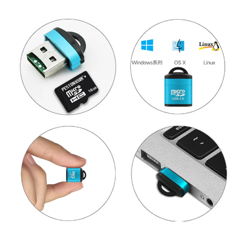 미니 USB 마이크로 SD/TF 메모리 카드 리더 US - Laptop Accessories Productivity 리뷰 및 가격