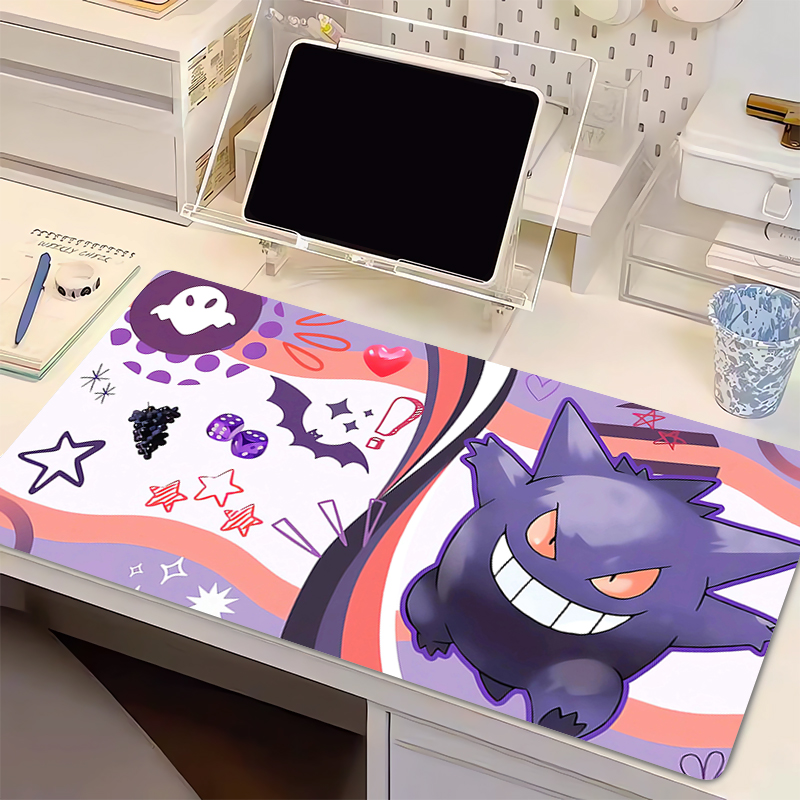 XXL 천연 고무 마우스 패드 포켓몬 Gengar 사무 - Laptop Accessories Best 리뷰 및 가격