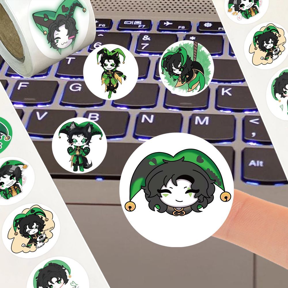 500개/롤 애니메이션 더 프릭 서커스 ‌   DIY  - Laptop Accessories Parts 리뷰 및 가격