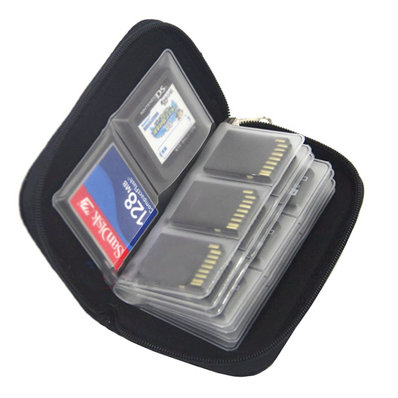 22 in 1 게임 메모리 카드 보관 가방 CF/SD/ - Laptop Accessories Travel Case 리뷰 및 가격
