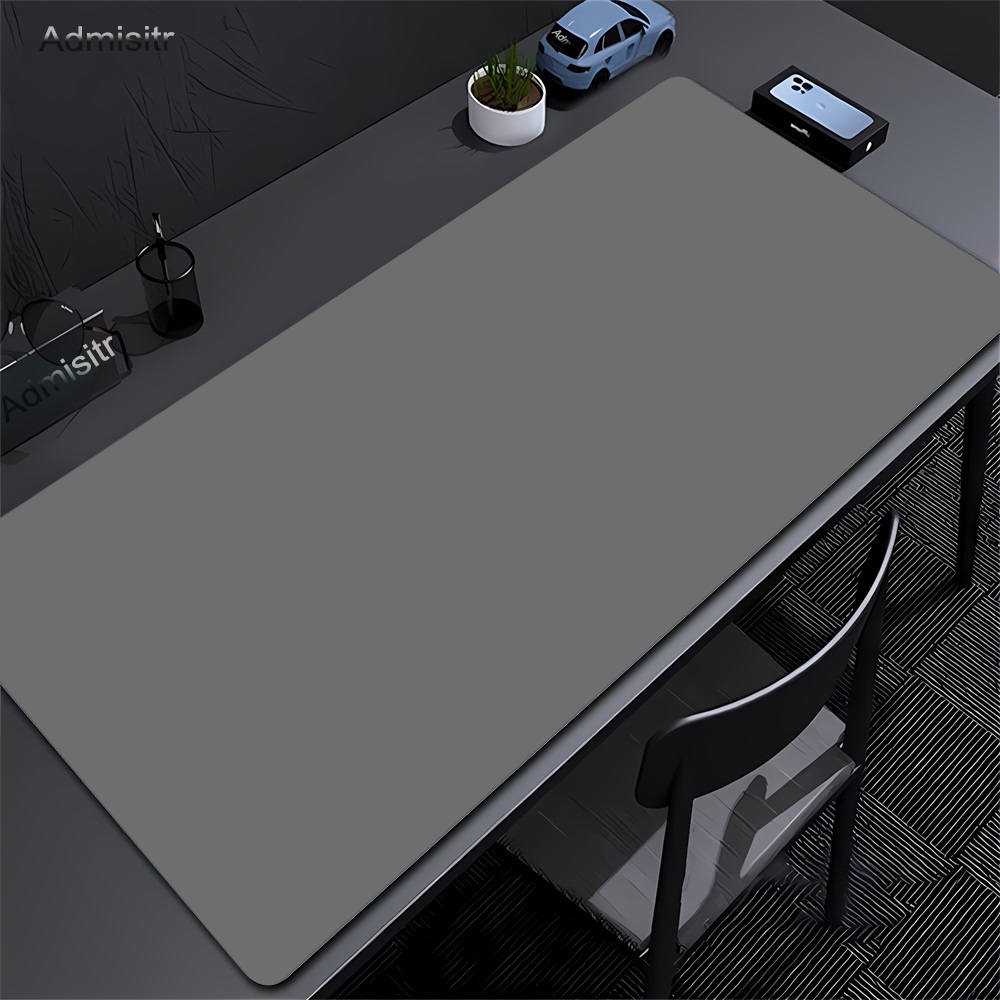 대형 블랙 마우스 패드, 단색 게이밍 매트, 데스크탑  - Laptop Accessories Productivity 리뷰 및 가격
