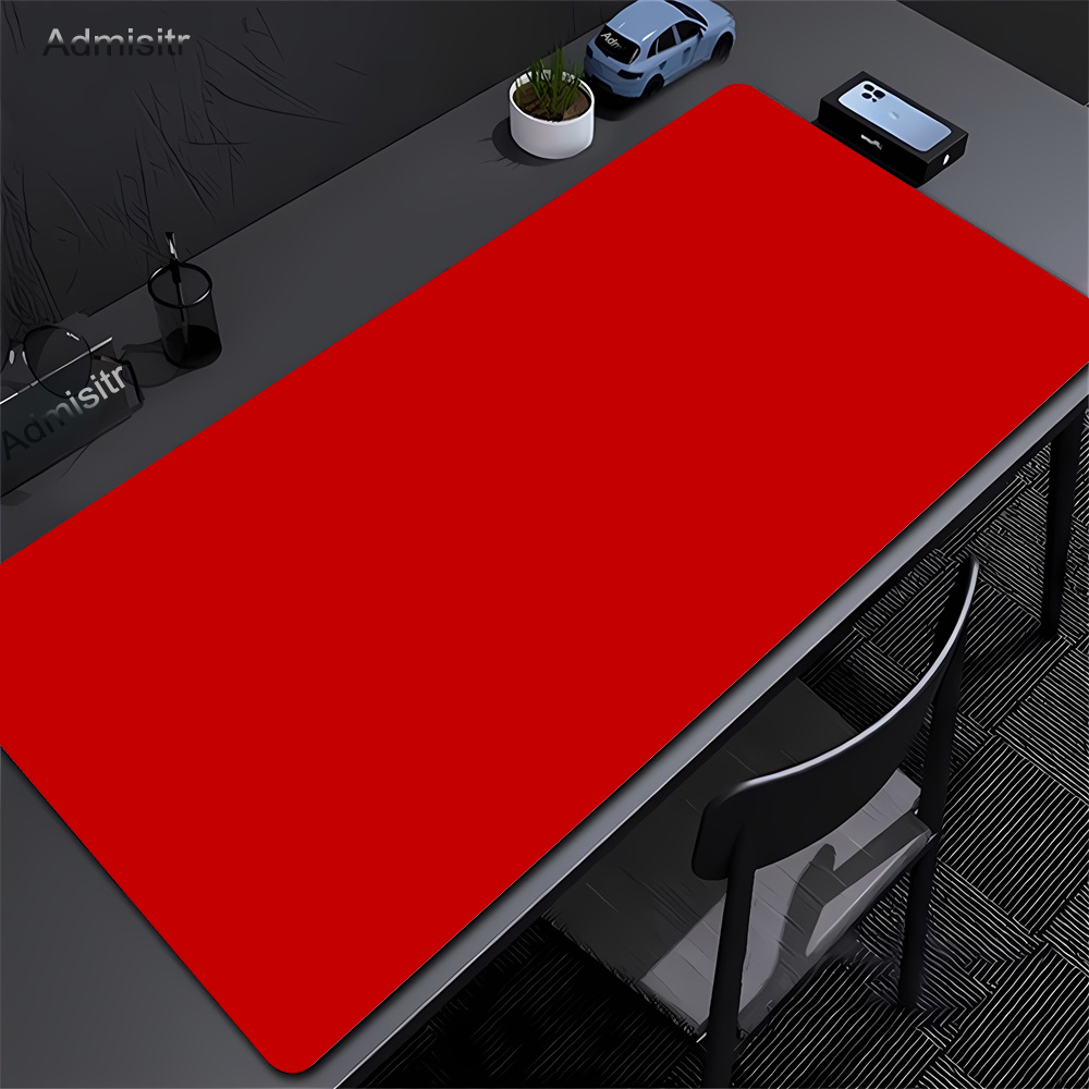 대형 블랙 마우스 패드, 단색 게이밍 매트, 데스크탑  - Laptop Accessories Productivity 리뷰 및 가격