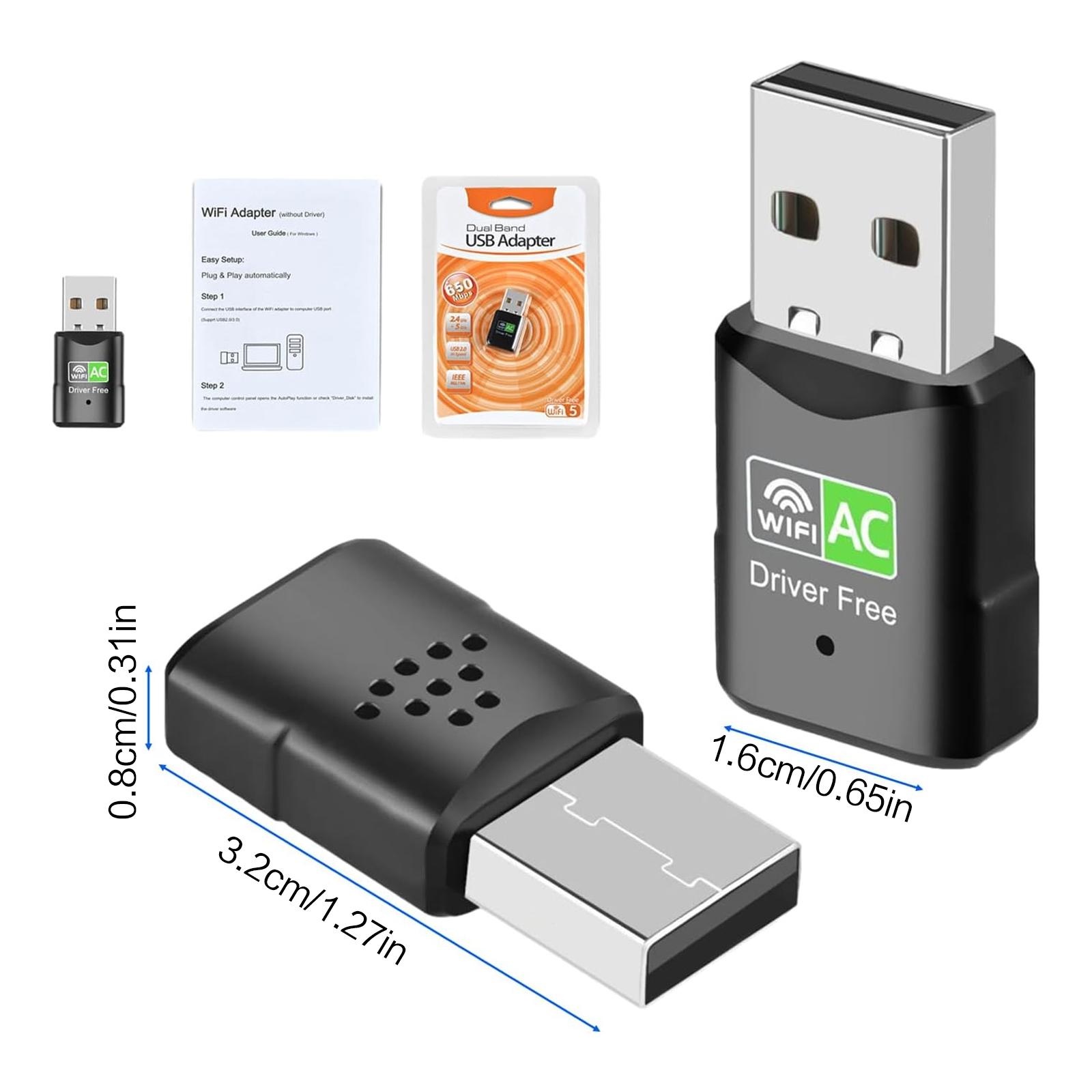 AC600 USB WiFi 어댑터, PC 데스크탑 노트 - Laptop Accessories Distributor 리뷰 및 가격
