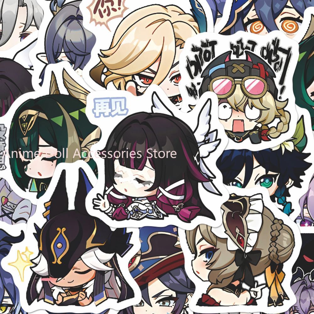 64PCS Genshin Impact Moon Maid - Laptop Accessories Parts 리뷰 및 가격