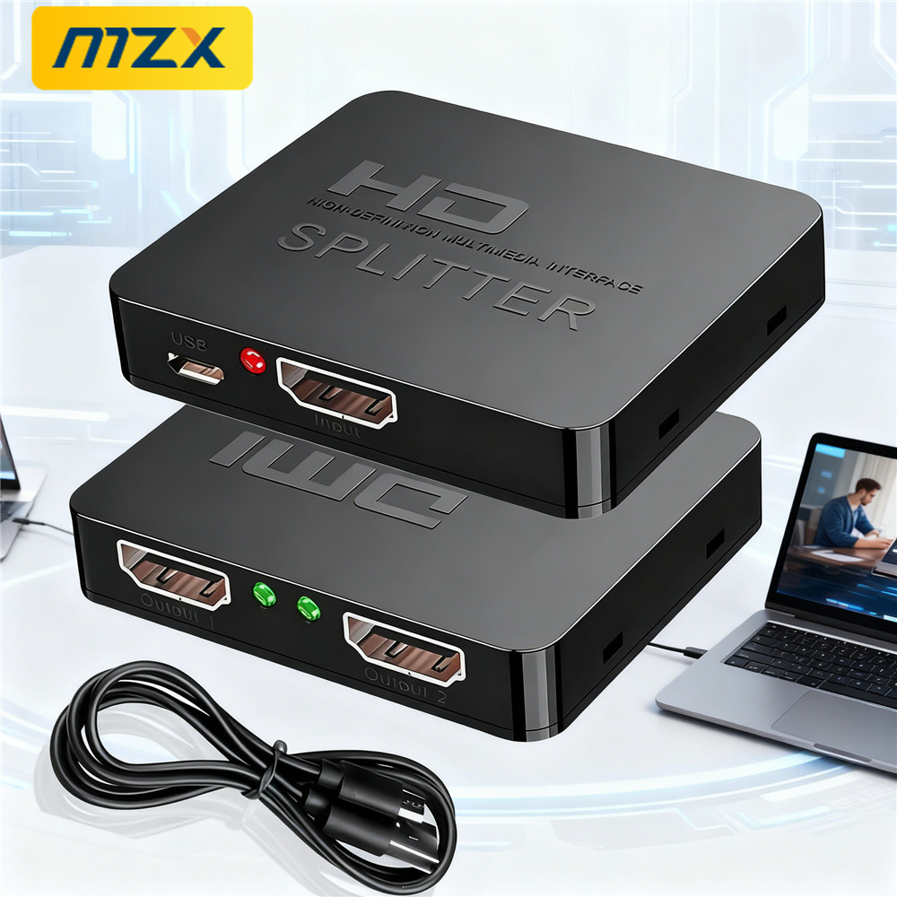 1 in 2 Out 비디오 HDMI 호환 분배기 4K  - Xbox Laptop Accessories 리뷰 및 가격